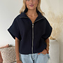 Zipper Vest - Navy