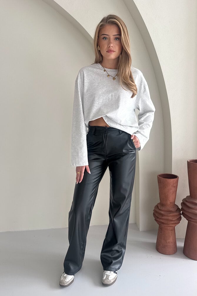 Long Sleeve Top Annet - Grijs