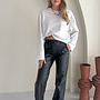 Leren Broek Marije - Zwart
