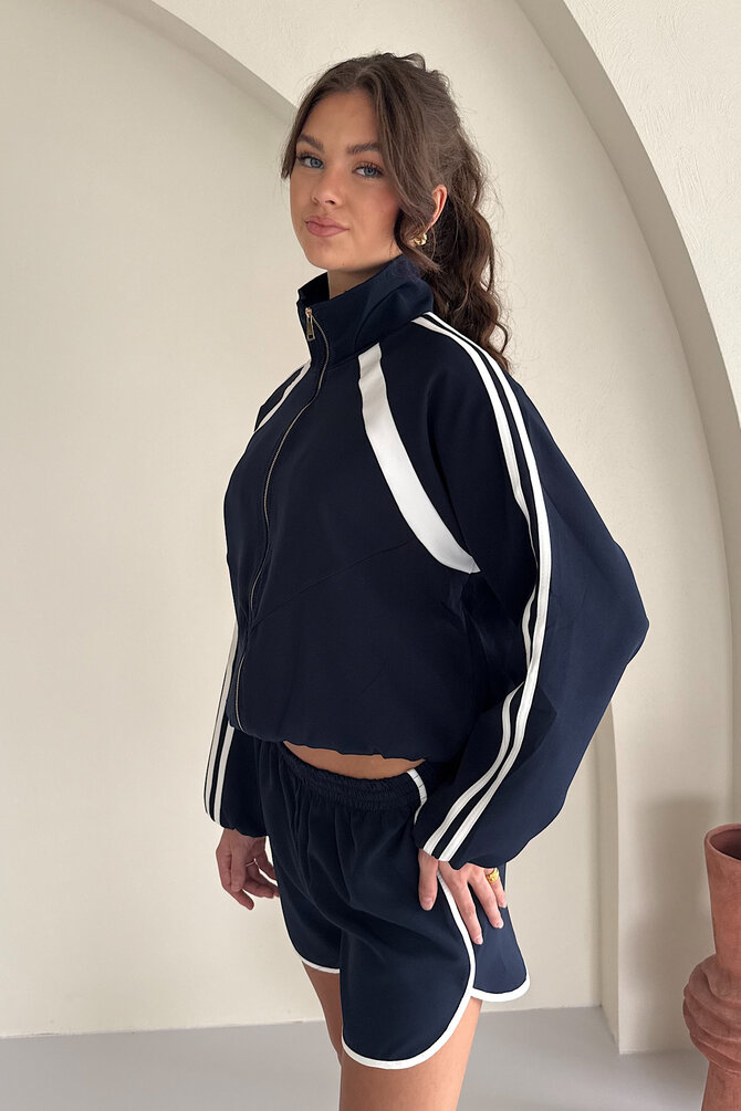 Jacket Fleur - Navy