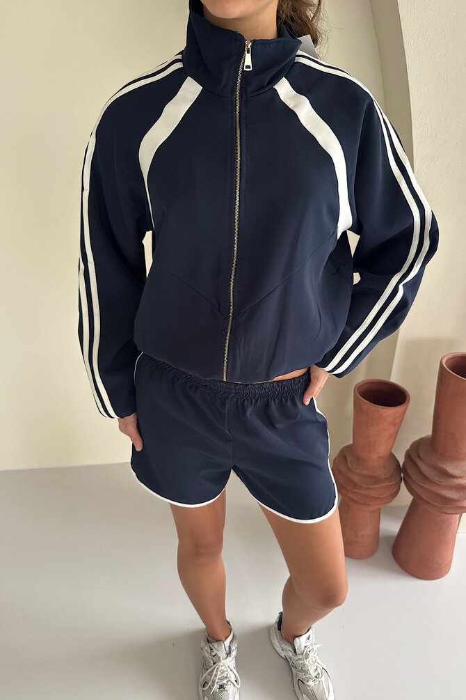 Jacket Fleur - Navy