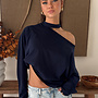Choker Longsleeve - Navy