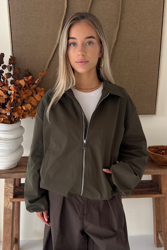 Jacket Marie - Olijf Groen