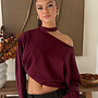 Choker Longsleeve - Bordeaux