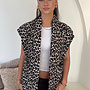 Leopard Gilet