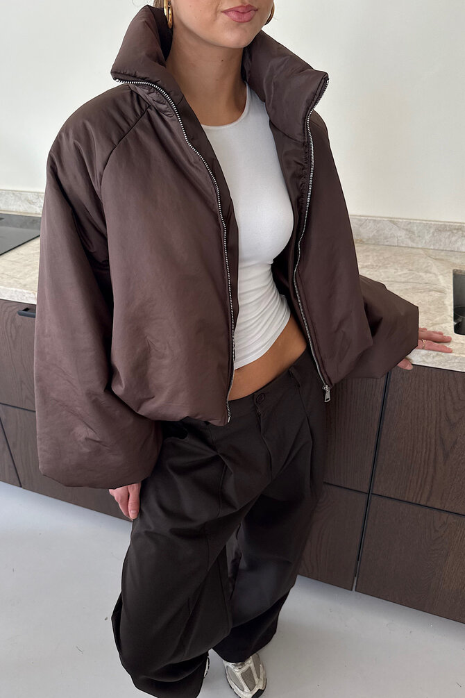 Puffer Jacket Lorena - Bruin