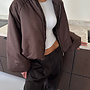 Puffer Jacket Lorena - Bruin