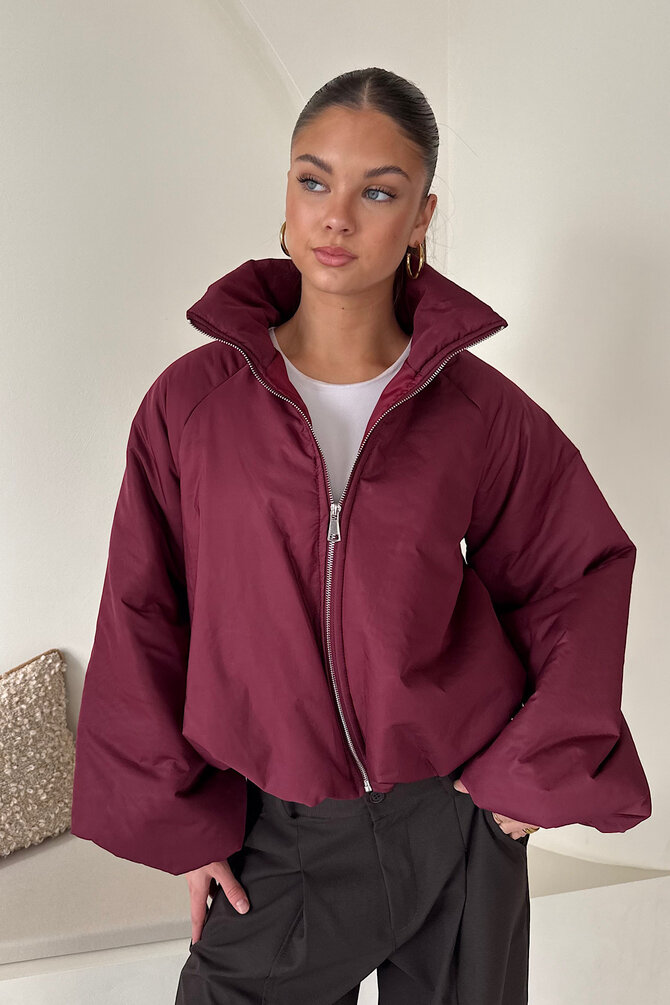 Puffer Jacket Lorena - Bordeaux