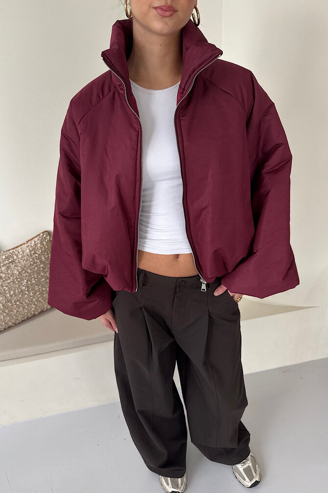 Puffer Jacket Lorena - Bordeaux