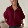 Zipper Vest - Bordeaux