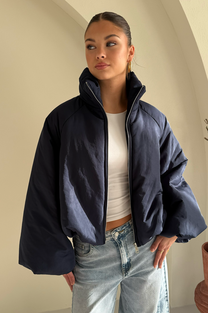 Puffer Jacket Lorena - Navy