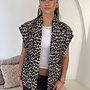 Leopard Gilet