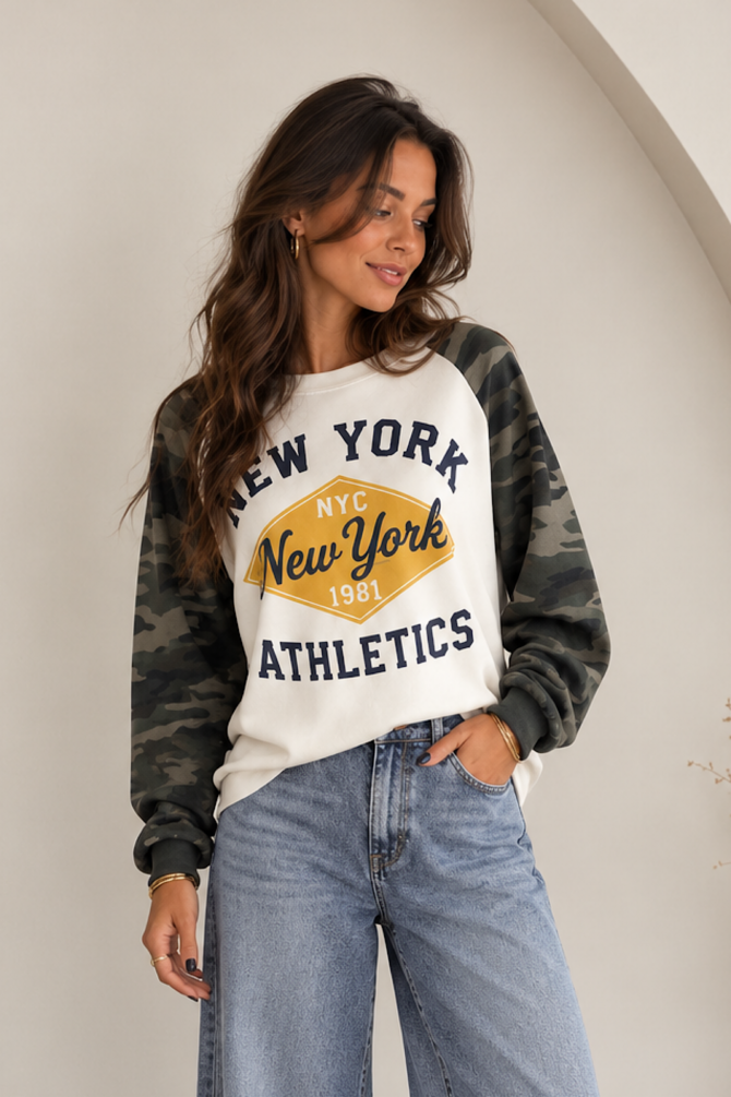 Camo Longsleeve - Groen
