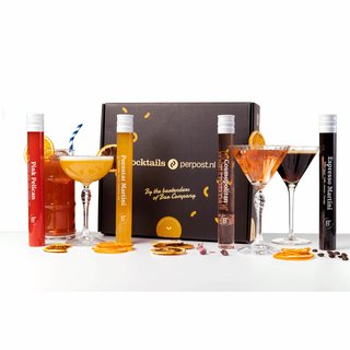 Cocktail proeverij pakket | 6 tubes