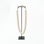 KRALENKETTING -CREME ROND