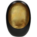Kersten EGG KAARSENHOUDER - ZWART- 45x15x30cm