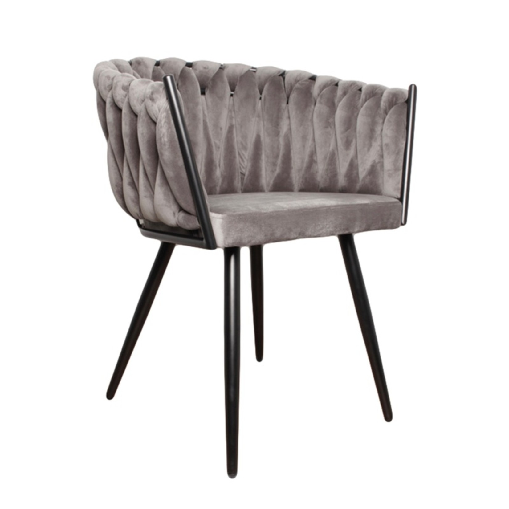 Pole To Pole WAVE CHAIR- DARK GREY