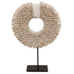 SCHELPENKETTING  - CREME - S