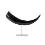 HOORN - LAK -  ZWART