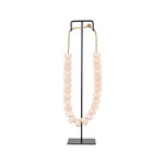 KRALENKETTING - ROSE - CREME