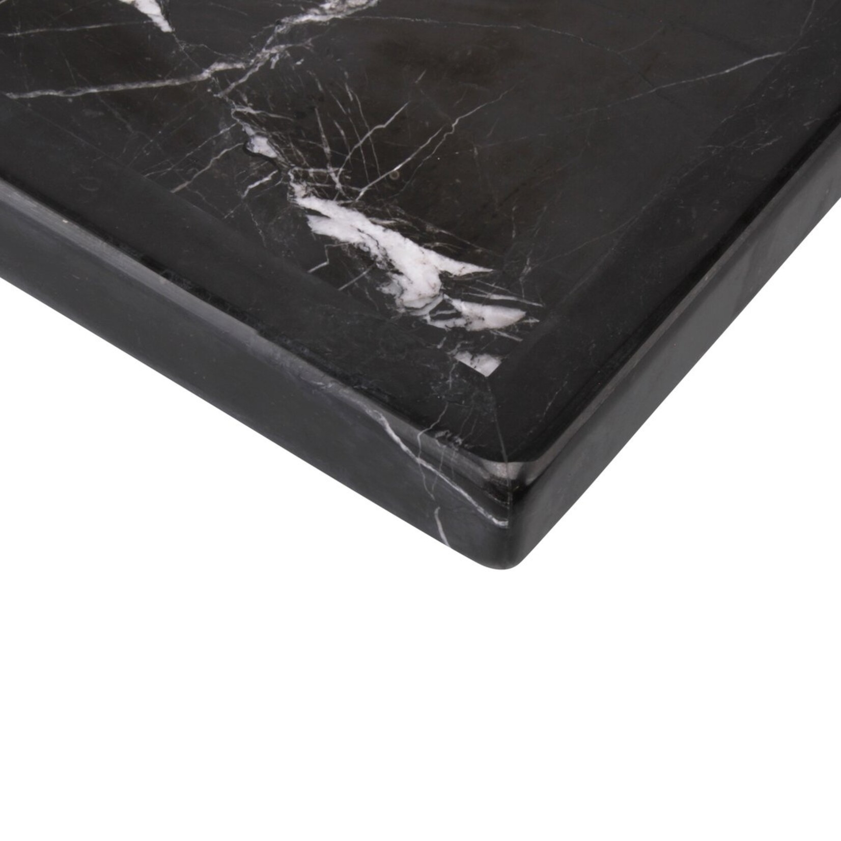 Mooisa MOOISA - MARMER DIENBLAD - TRAY - ZWART