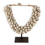 Pole To Pole SCHELPENKETTING SHELL - SMALL -TAUPE