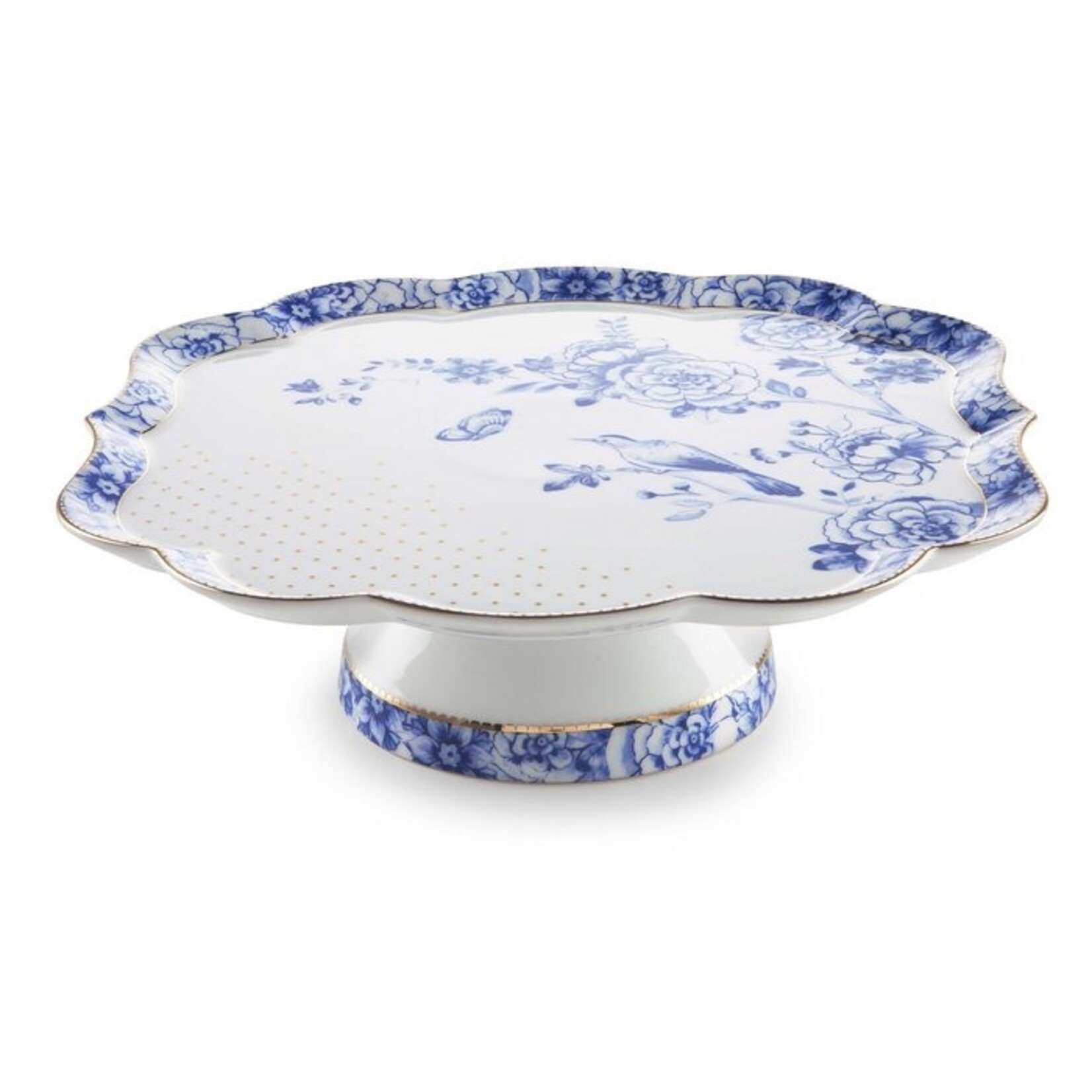 Pip Studio PIP STUDIO ROYAL WHITE TAARTPLATEAU KLEIN