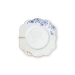 Pip Studio PIP STUDIO ROYAL WHITE ONTBIJTBORD GOLDEN DOTS 23,5cm