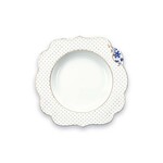 Pip Studio PIP STUDIO ROYAL WHITE SOEPBORD GOLDEN DOTS 23,5cm