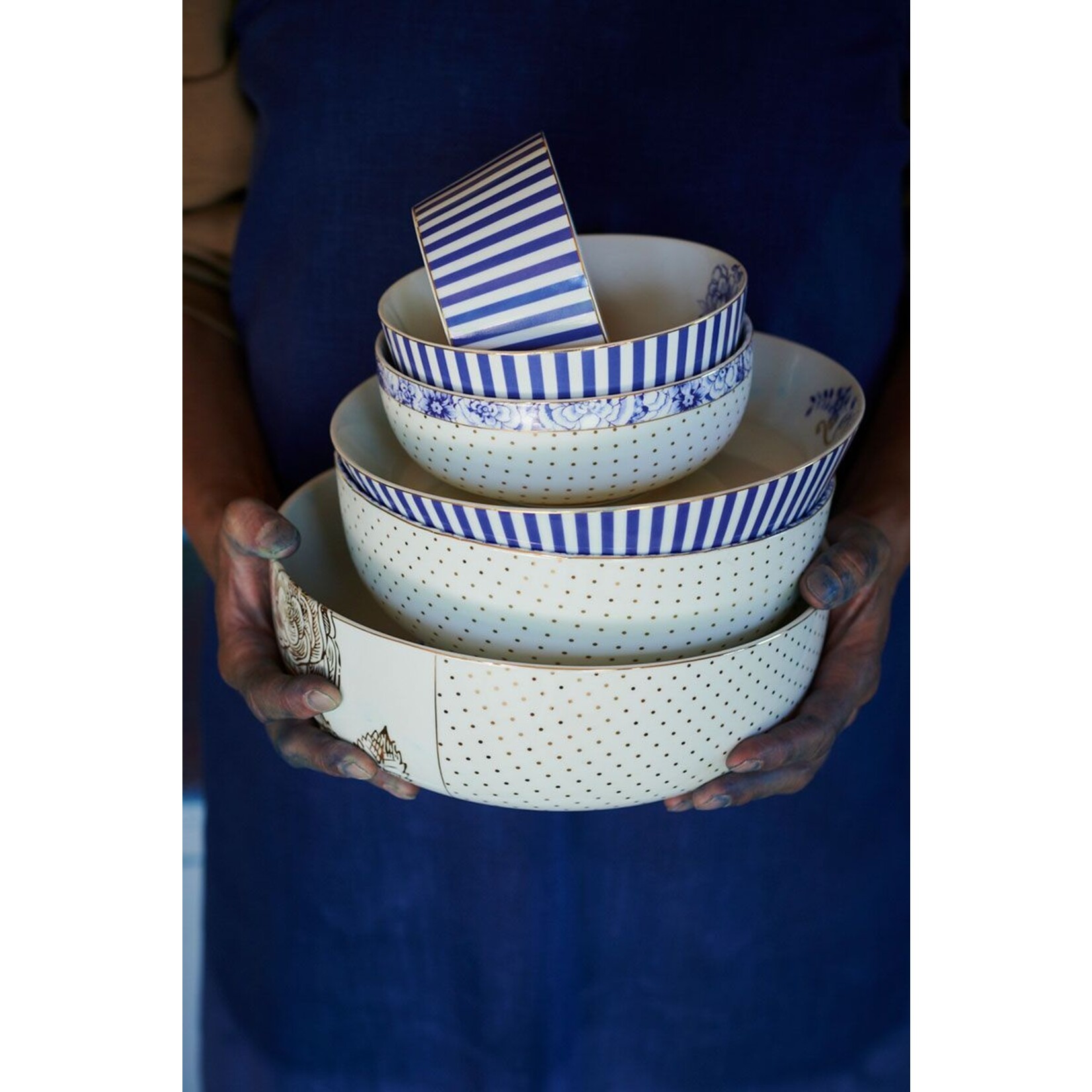 Pip Studio PIP STUDIO ROYAL WHITE KOM 20cm