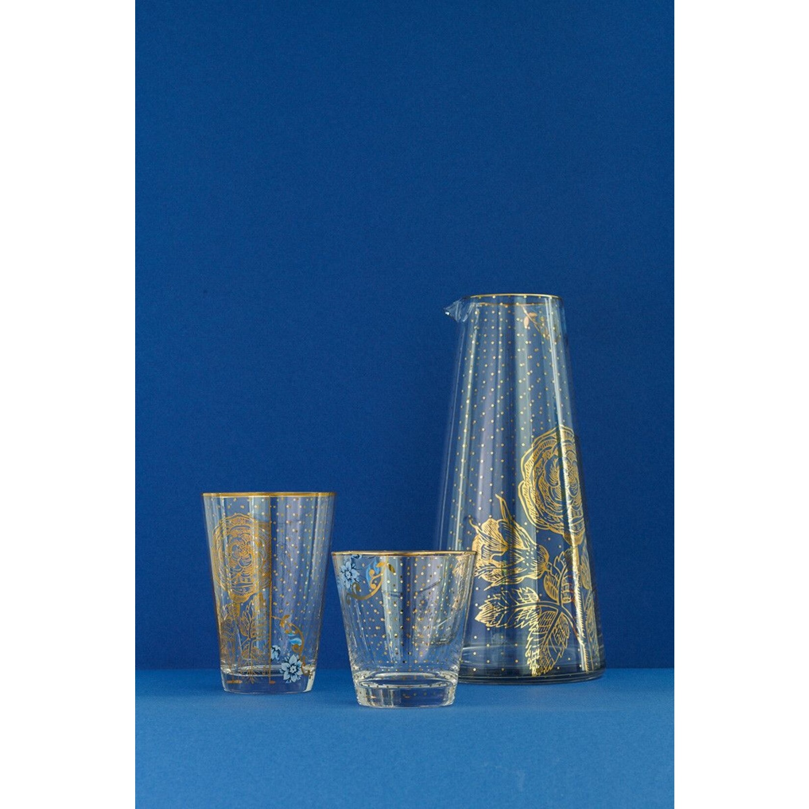 Pip Studio PIP STUDIO ROYAL WHITE WATERKAN GOLDEN FLOWER