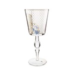 Pip Studio PIP STUDIO ROYAL WHITE WIJNGLAS  HOOG GOLDEN FLOWER