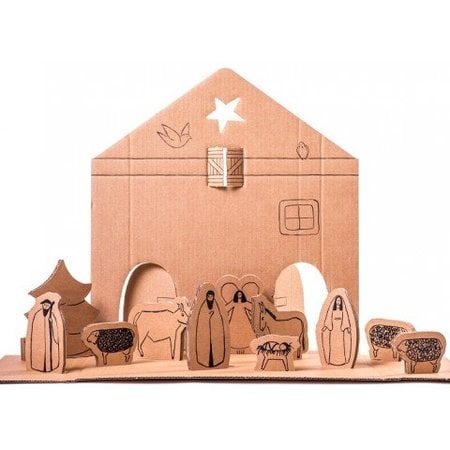 Dutch design nativity scene