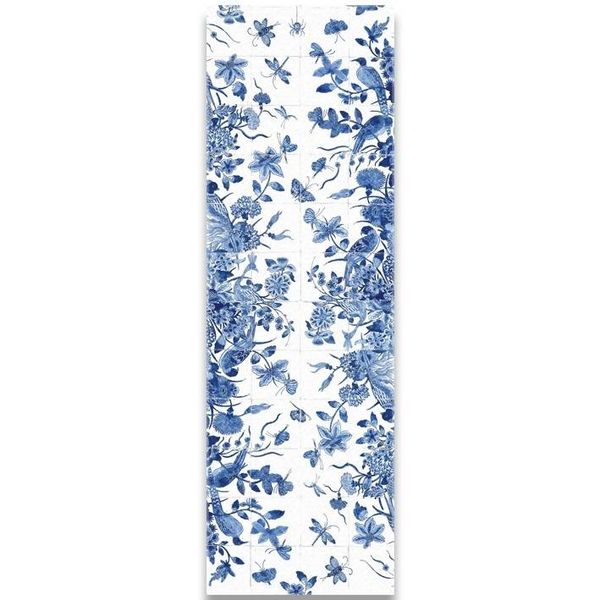 Foulard bleu Delft