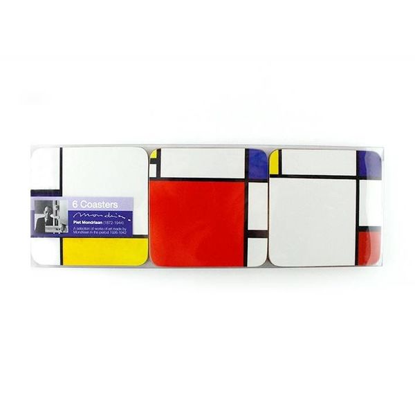 Onderzetters "Mondriaan"