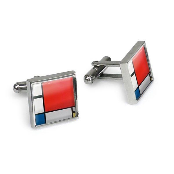 Boutons de manchette Mondrian