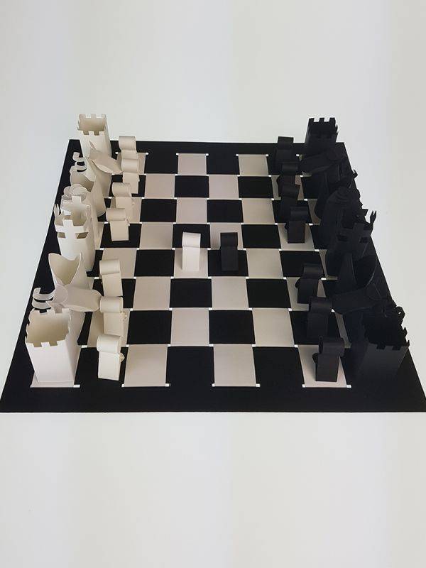 Verspreiding het is mooi Netjes Vouwplaat schaakspel - Museumshop Den Haag