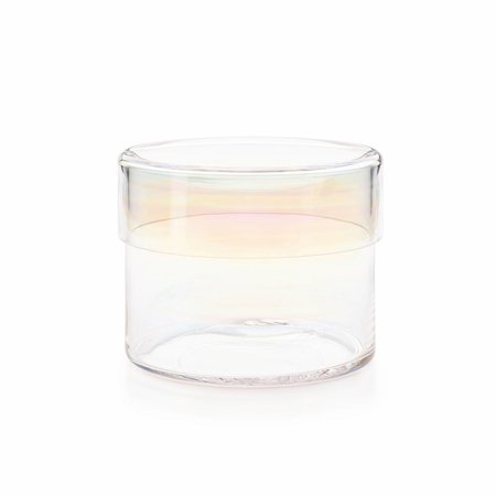 Bol en verre avec couvercle haut "Circum"