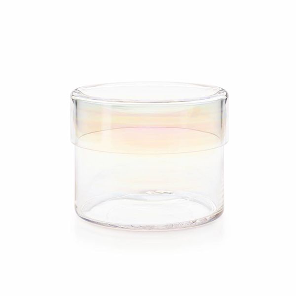 Bol en verre avec couvercle haut "Circum"