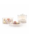 Glasschale mit Deckel hoch "Circum"