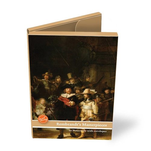 Dossier avec cartes Rembrandt 