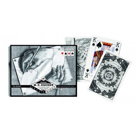 Escher Left & Right Playing Cards - Double Deck
