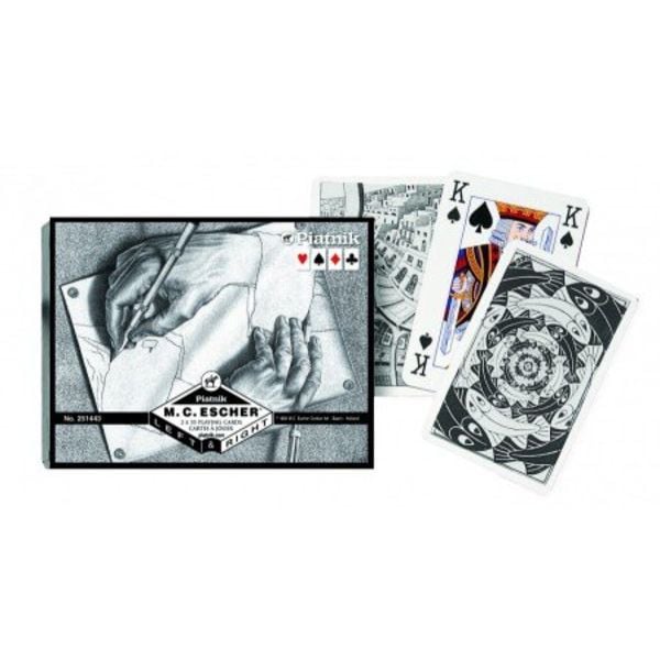 Escher Left & Right Speelkaarten - Double Deck