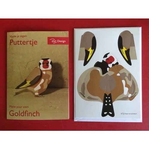 Goldfinch Double card + envelope 