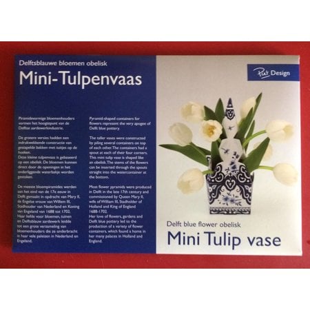 Minifalten-Tulpevase