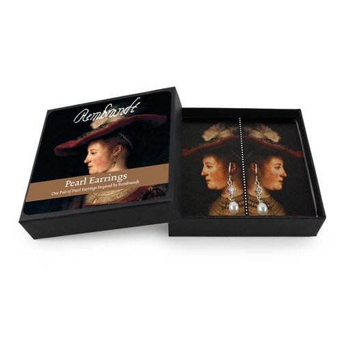 Earrings by Saskia the wife of Rembrandt Earrings by Saskia the wife of Rembrandt
