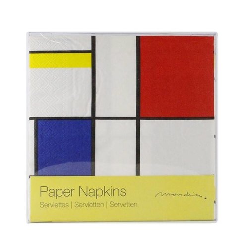 Mondriaan napkins 