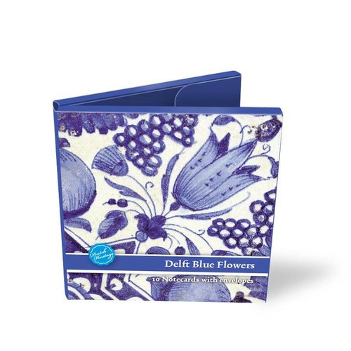Carte cartes Delft bleu Carte cartes Delft bleu