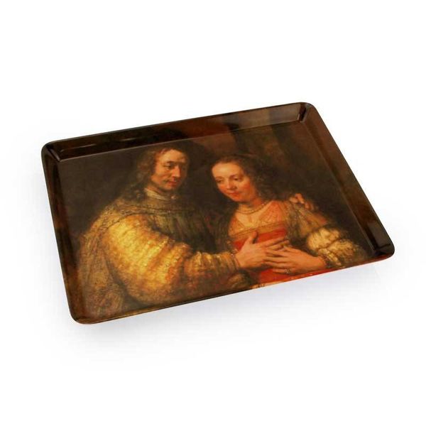 Tray with the Jewish bride of Rembrandt