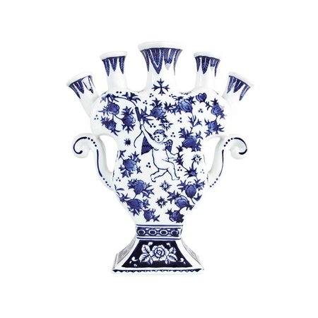 Vase Tulipe "Chérubins"